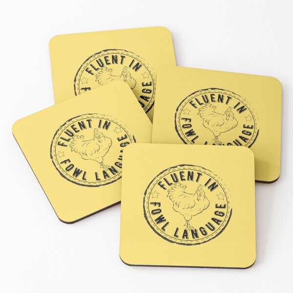 Item preview, Fluent in Fowl Language designed and sold by Lampblack and Bone.