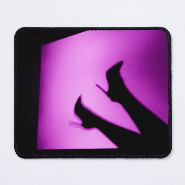 Item preview, shadow high heels on pink projector photo designed and sold by meuliasshop.