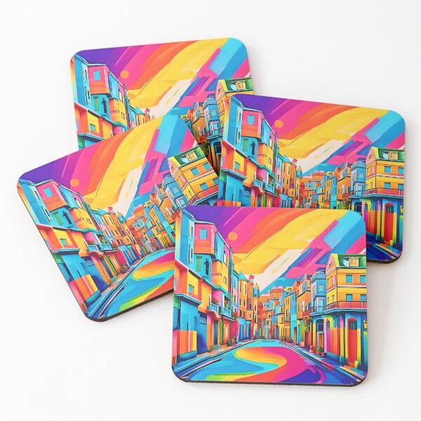 Item preview, Colorful Street Vibes designed and sold by Health And Fitness Posts e-Store.