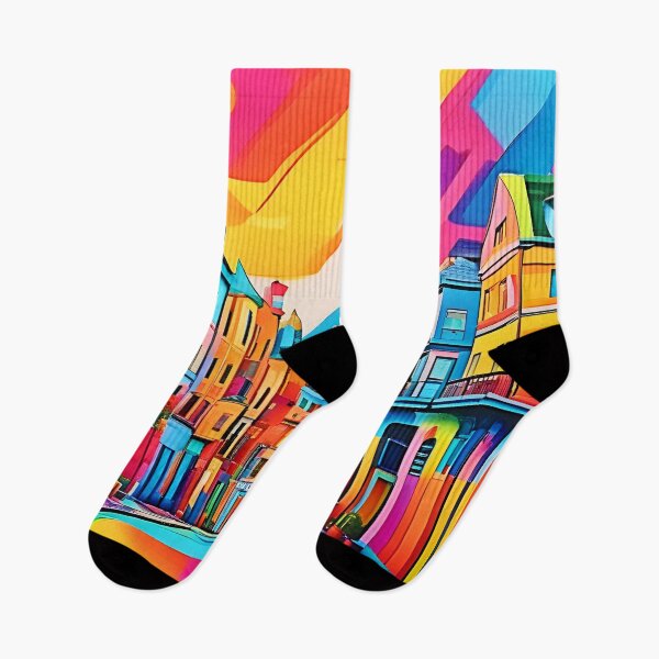Item preview, Colorful Street Vibes designed and sold by Health And Fitness Posts e-Store.