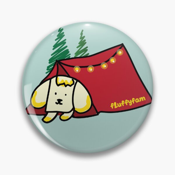 Artikelvorschau, Campingliebhaber Puff der Hund entworfen und verkauft von fluffyfamcraft.