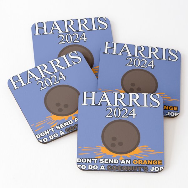 Item preview, Harris 2024 - Don't Send an Orange to do a Coconut's Job designed and sold by KrudeKraft.