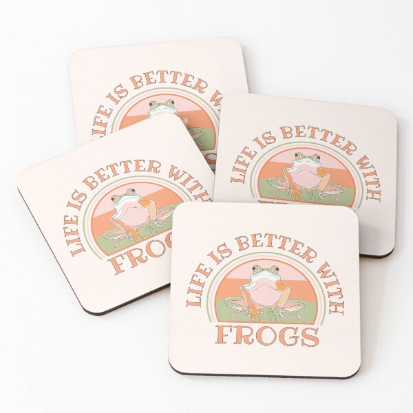 Item preview, Life is better with frogs designed and sold by bolimj.