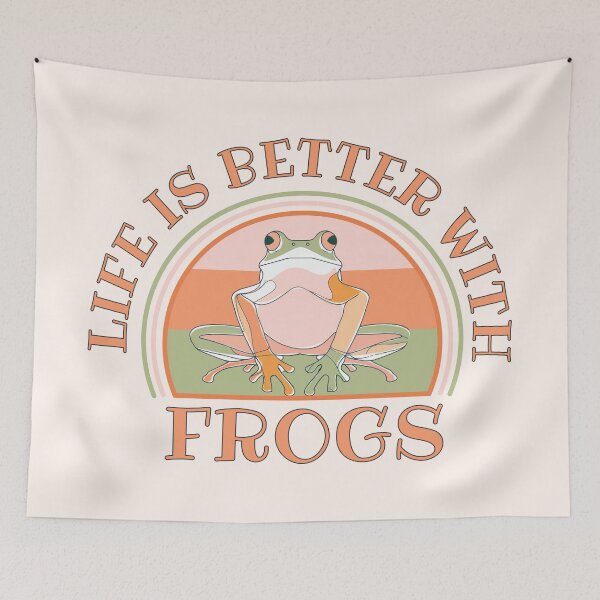 Item preview, Life is better with frogs designed and sold by bolimj.