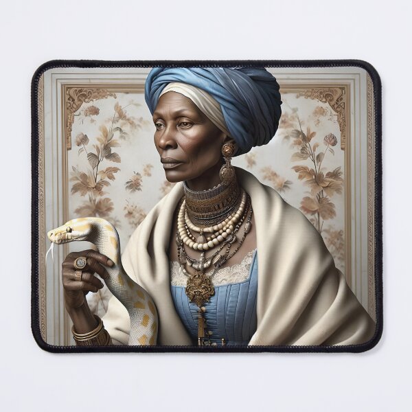Item preview, Marie Laveau with Li Grande Zombi designed and sold by CSApothecary.