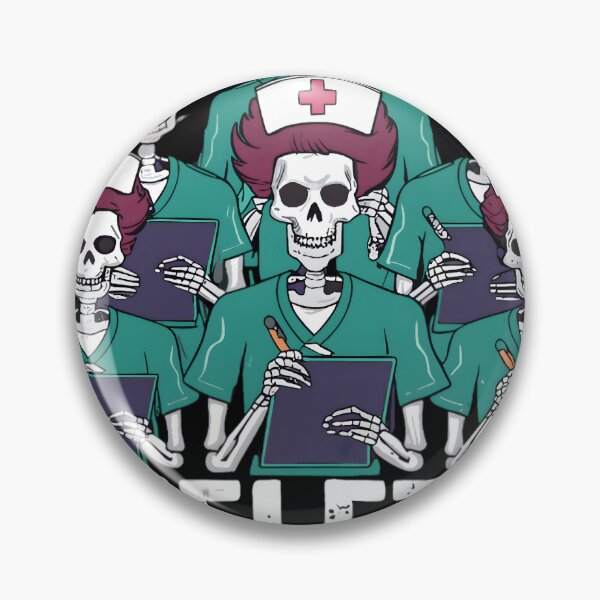 Item preview, Halloween Nurse Skeleton Bone Crew designed and sold by KitonicTees.