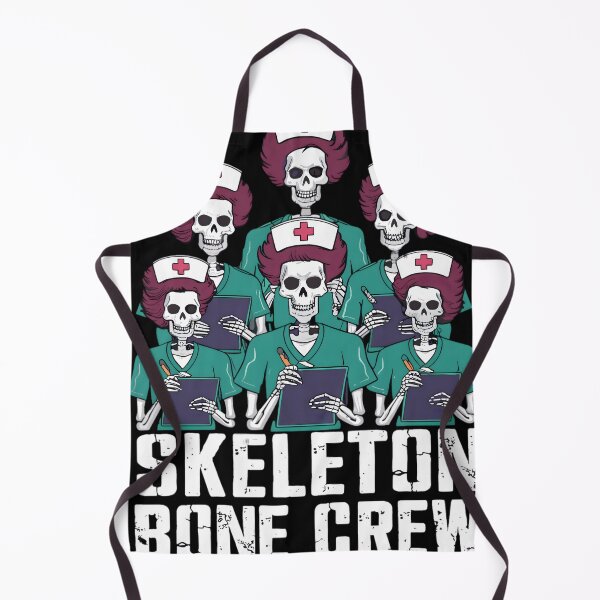 Item preview, Halloween Nurse Skeleton Bone Crew designed and sold by KitonicTees.