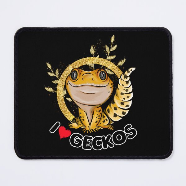 Item preview, I love geckos Cute Leopard Gecko Design designed and sold by BeataY6Art.