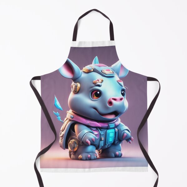 Item preview,  Cute Rhino Gaming Cartoon Vector Icon Illustration designed and sold by hjian8219.