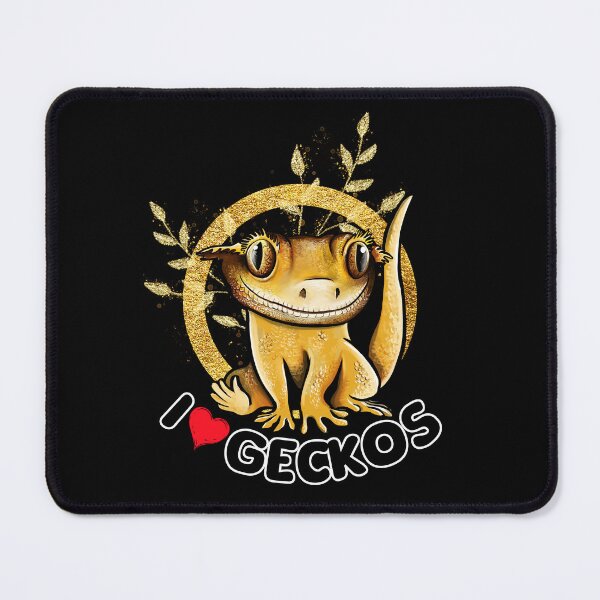 Item preview, I love geckos Cute Crested Gecko Design designed and sold by BeataY6Art.