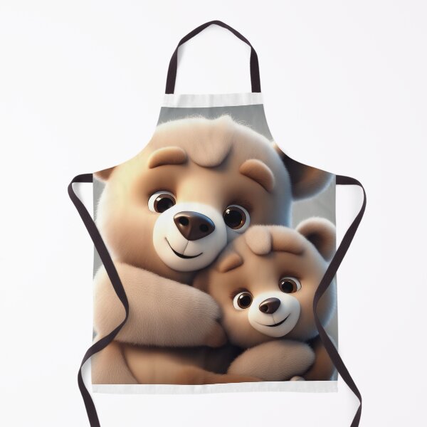 Item preview, Cute Bear Hugging Baby Bear Cartoon Vector Icon Illustration designed and sold by hjian8219.