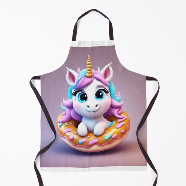 Item preview, Cute Unicorn Riding Donut UFO Cartoon Vector Icon Illustration designed and sold by hjian8219.