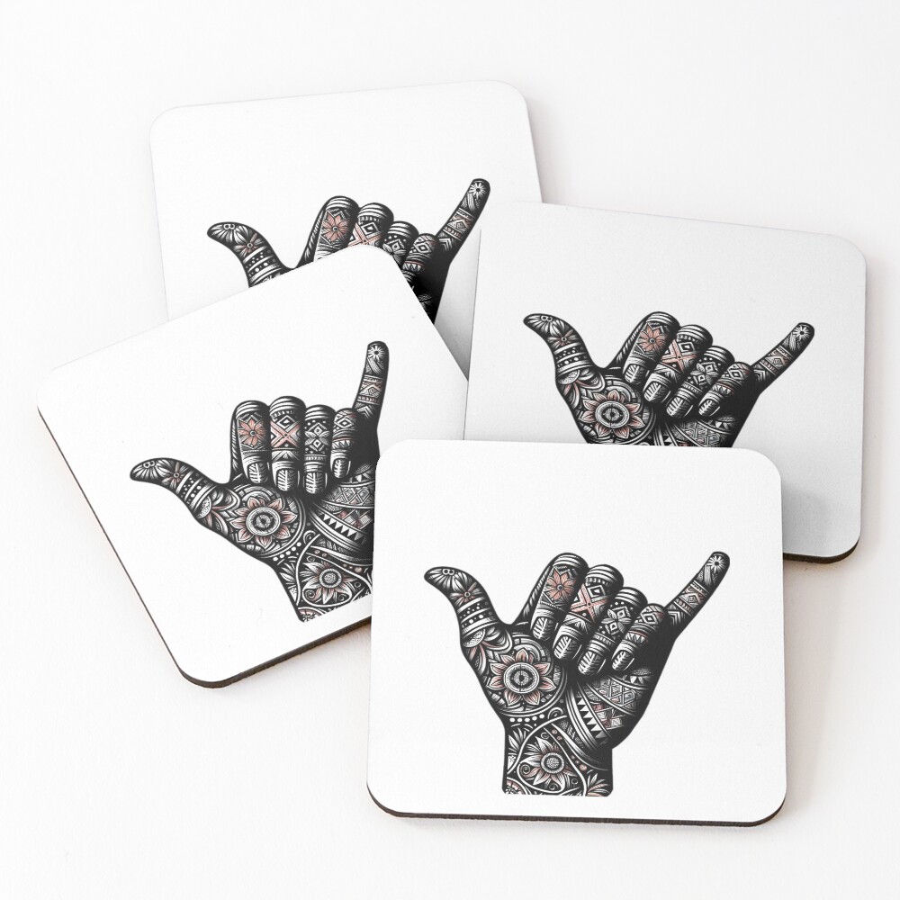Item preview, Coasters (Set of 4) designed and sold by LoveLabDesign.