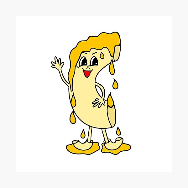 Item preview, Funny Macaroni And Cheese Cartoon designed and sold by Sartoris Art.
