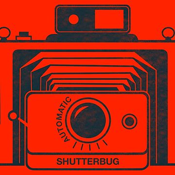 Artwork thumbnail, Shutterbug Vintage Camera Design by lavenderochre