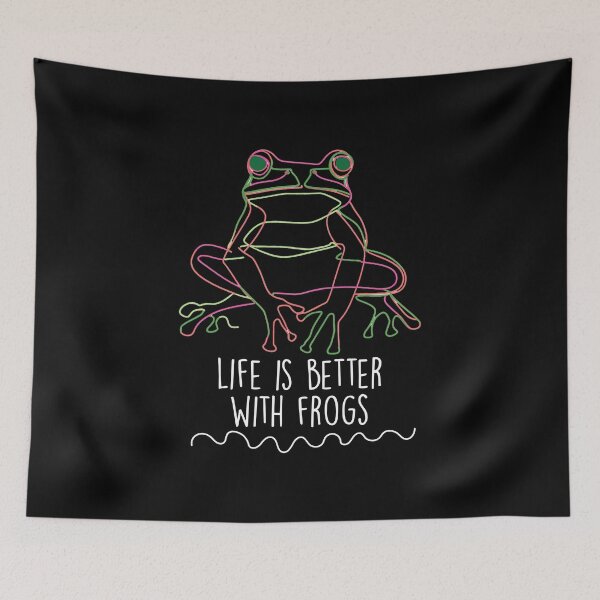 Item preview, Life is better with frogs designed and sold by bolimj.