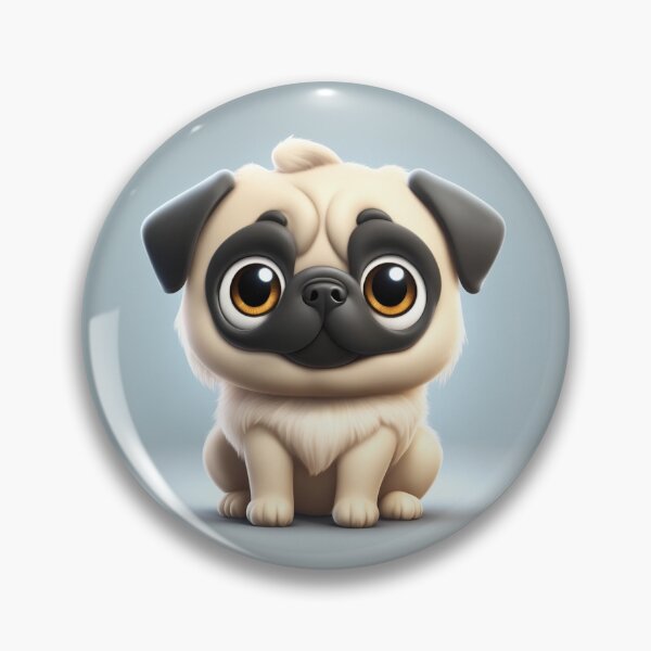 Item preview, Cute Pug Dog Gaming Cartoon Vector Icon Illustration designed and sold by hjian8219.