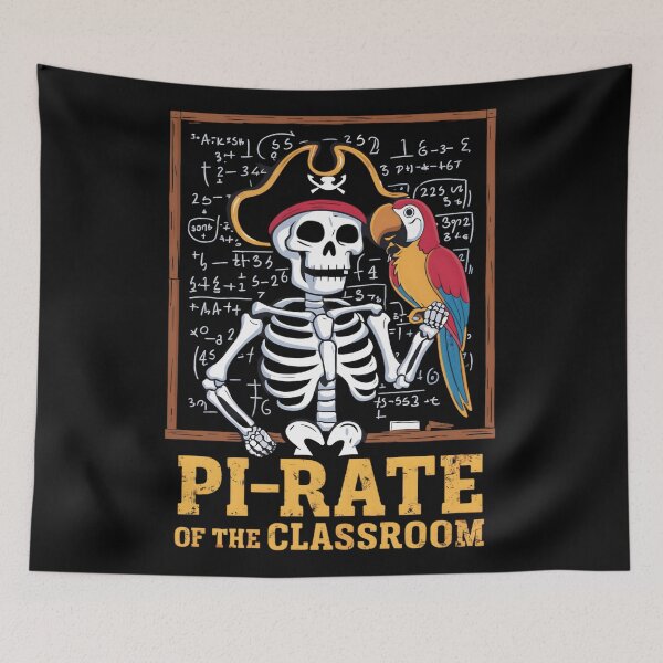 Item preview, Halloween Teacher Pi-rate Of the Classroom designed and sold by KitonicTees.