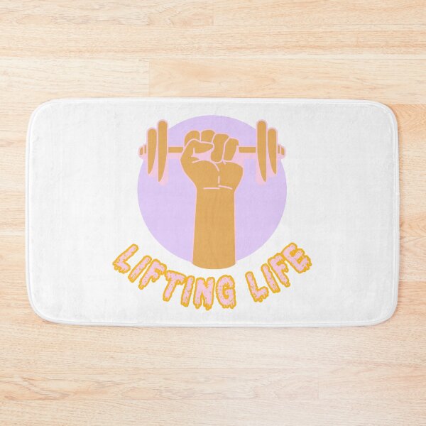 Item preview, Camiseta Lifting Life (amarilla) designed and sold by Akira-closet.
