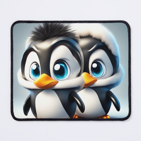 Item preview, Cute Angry Penguin Gaming Cartoon Vector Icon Illustration designed and sold by hjian8219.