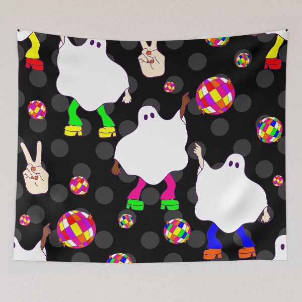 Item preview, disco halloween african ghost black  designed and sold by Gossip Rag.