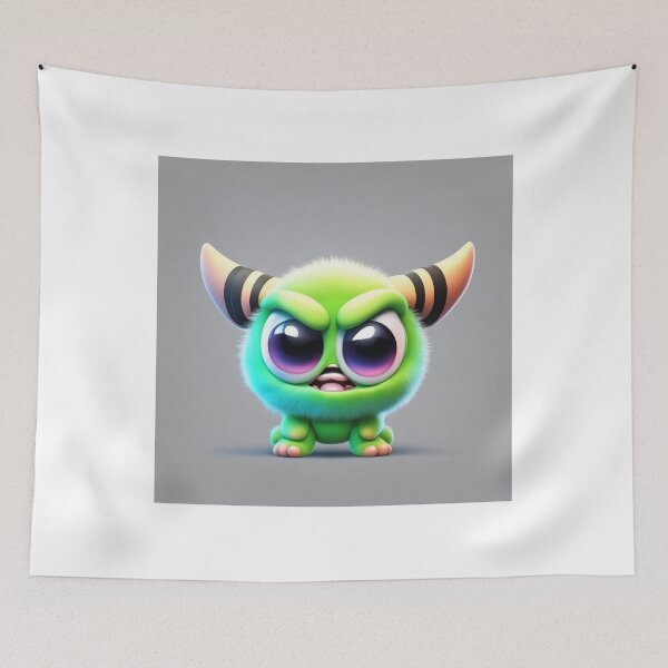 Item preview,  Cute Angry Alien Gaming Cartoon Vector Icon Illustration designed and sold by hjian8219.