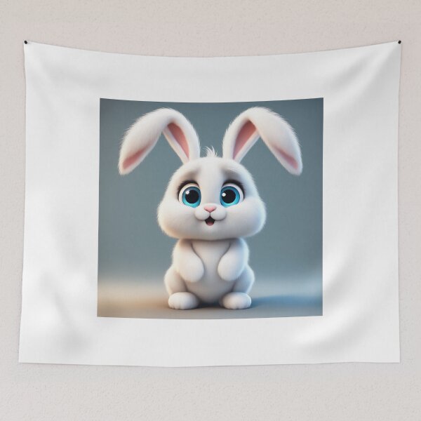 Item preview, Cute Rabbit Gaming Cartoon Vector Icon Illustration designed and sold by hjian8219.