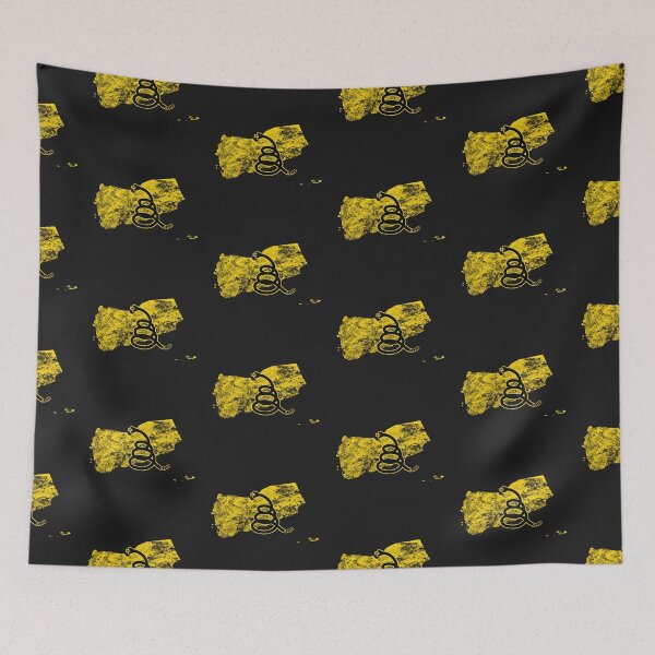 Item preview, Distressed YEMEN - Freedom Is The Superpower - Modern Gadsden Snake Flag - Dont Tread On Me design designed and sold by pelagio.