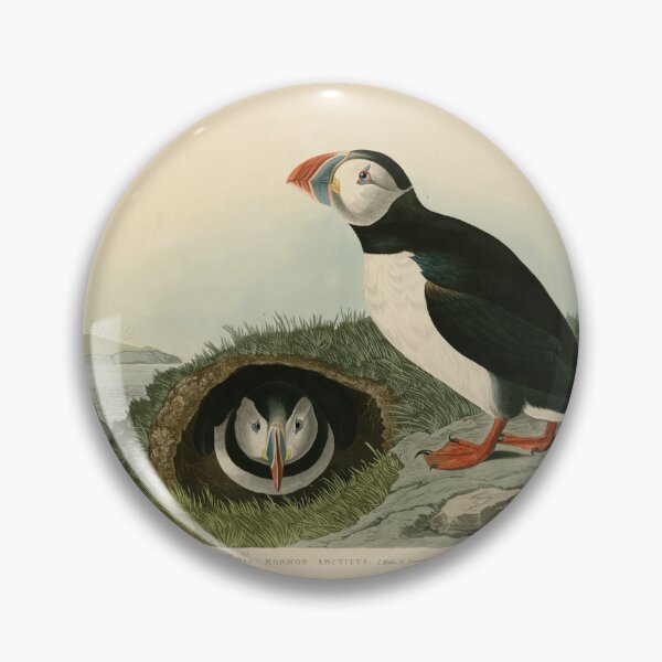 Item preview, Vintage Puffin Illustration designed and sold by BeaSchoney.