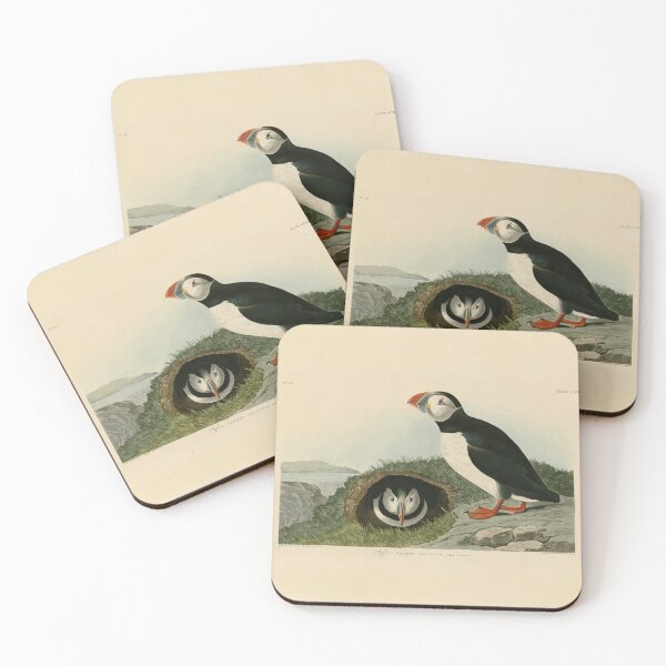 Item preview, Vintage Puffin Illustration designed and sold by BeaSchoney.