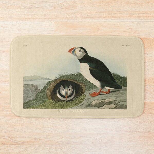 Item preview, Vintage Puffin Illustration designed and sold by BeaSchoney.