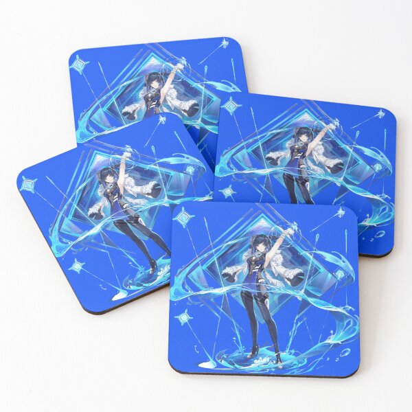 Item preview, Yelan Banner Art - Genshin Impact designed and sold by TheChipQueen.