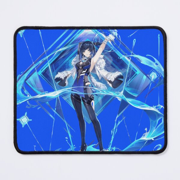 Item preview, Yelan Banner Art - Genshin Impact designed and sold by TheChipQueen.