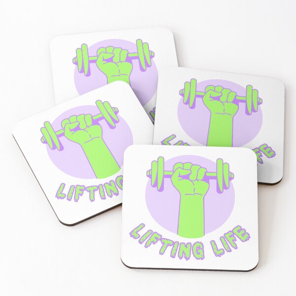 Item preview, Camiseta Lifting Life (verde) designed and sold by Akira-closet.