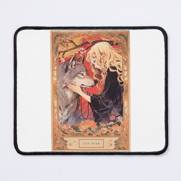 Item preview, Tarot Card of The Star designed and sold by CalyCollab.