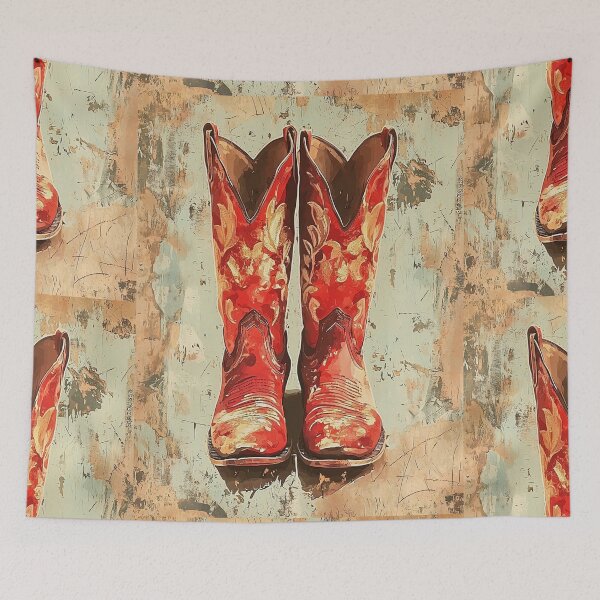 Item preview, Grunge cowboy boots designed and sold by Designsderemi.