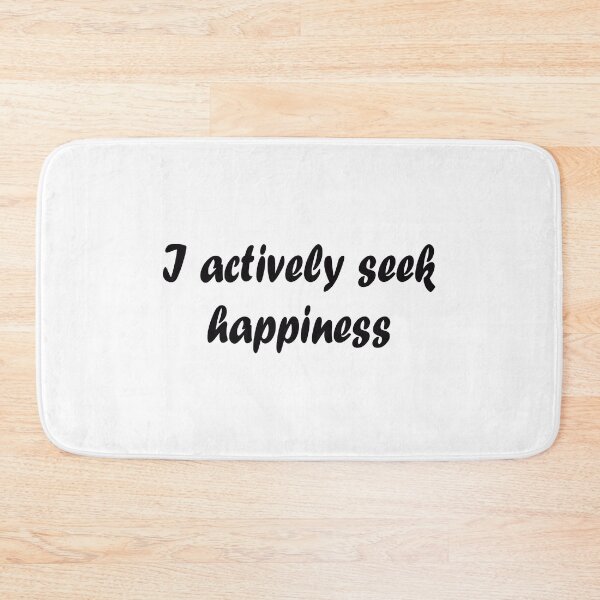 Item preview, I actively seek happiness designed and sold by Cherevan.
