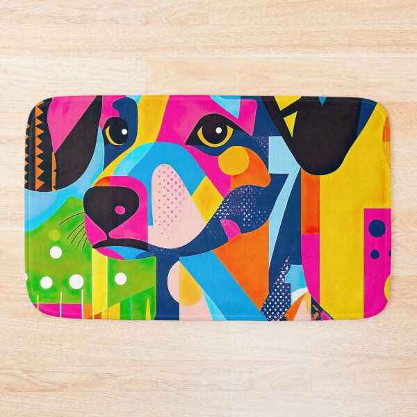 Item preview, Vibrant Abstract Dog Portrait designed and sold by Studio Axis.