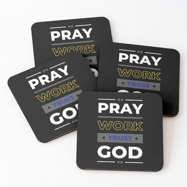 Item preview, PRAY,WORK,TRUST, GOD designed and sold by sadeek1021953Ss.