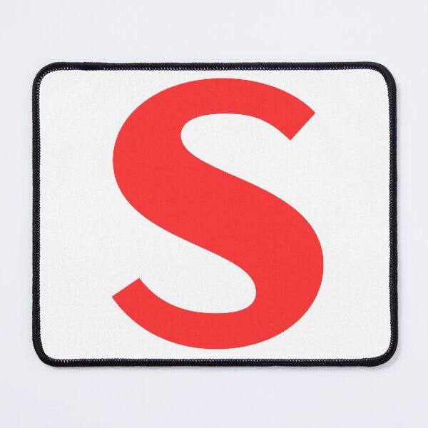Item preview, Big Red Alphabet Letter S designed and sold by RobbiesMusic.