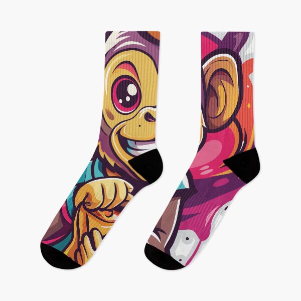 Item preview, Monkeys and Desserts is a cheerful design that will make any child smile. designed and sold by AlienSativo.