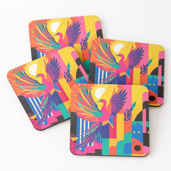 Item preview, Vibrant Phoenix Abstract Art designed and sold by Studio Axis.