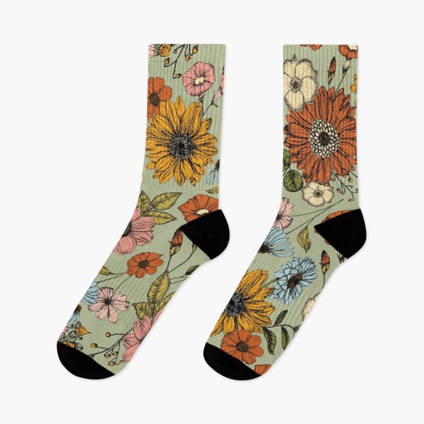 Item preview, Flower Medley Colourway 3 Large designed and sold by greenerybywendy.