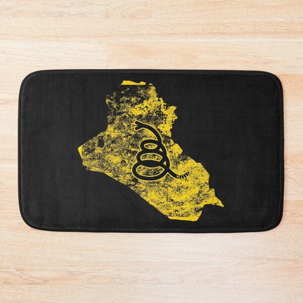 Item preview, Distressed IRAQ - Freedom Is The Superpower - Modern Gadsden Snake Flag - Dont Tread On Me design designed and sold by pelagio.