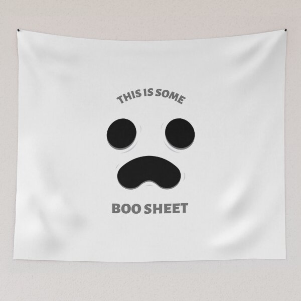 Item preview, This Is Some Boo Sheet designed and sold by LunabelleTees.