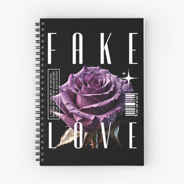 Item preview, Fake Love Purple Rose designed and sold by taratops.