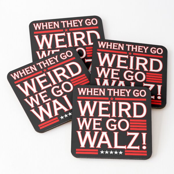 Artikelvorschau, When They Go Weird We Go Walz (Red on black) entworfen und verkauft von Thelittlelord.