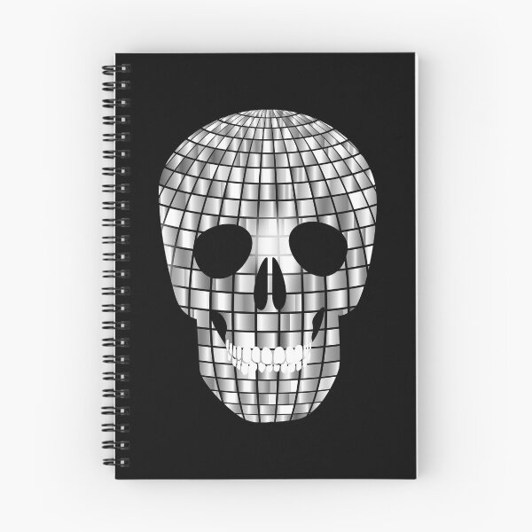 Item preview, disco halloween mirror ball skull  designed and sold by Gossip Rag.