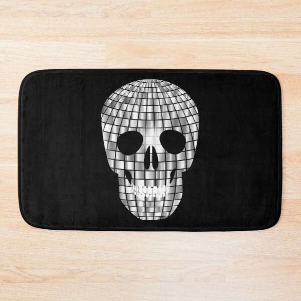 Item preview, disco halloween mirror ball skull  designed and sold by Gossip Rag.