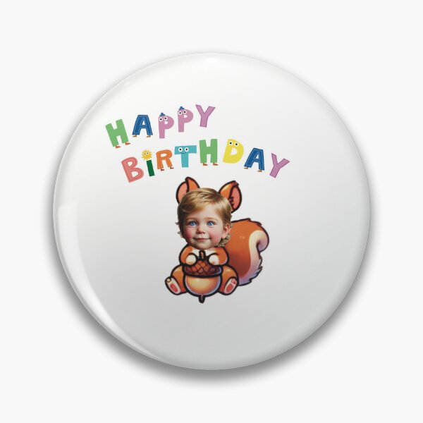 Item preview, Custom personalized picture or photo stickers t-shirts baby birthday designed and sold by WowCustomDesign.